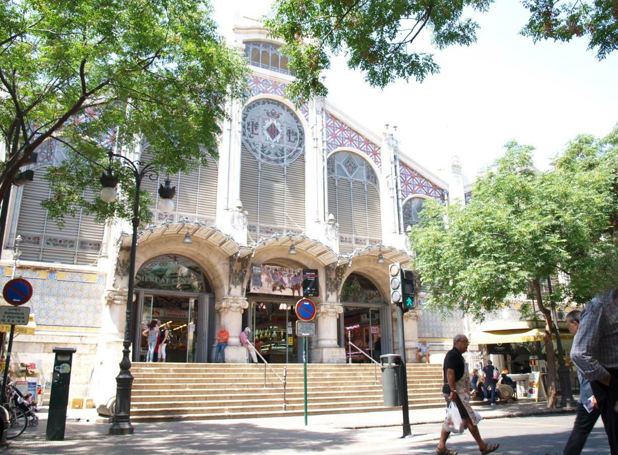 Apartup Central Market II Valencia Exterior foto